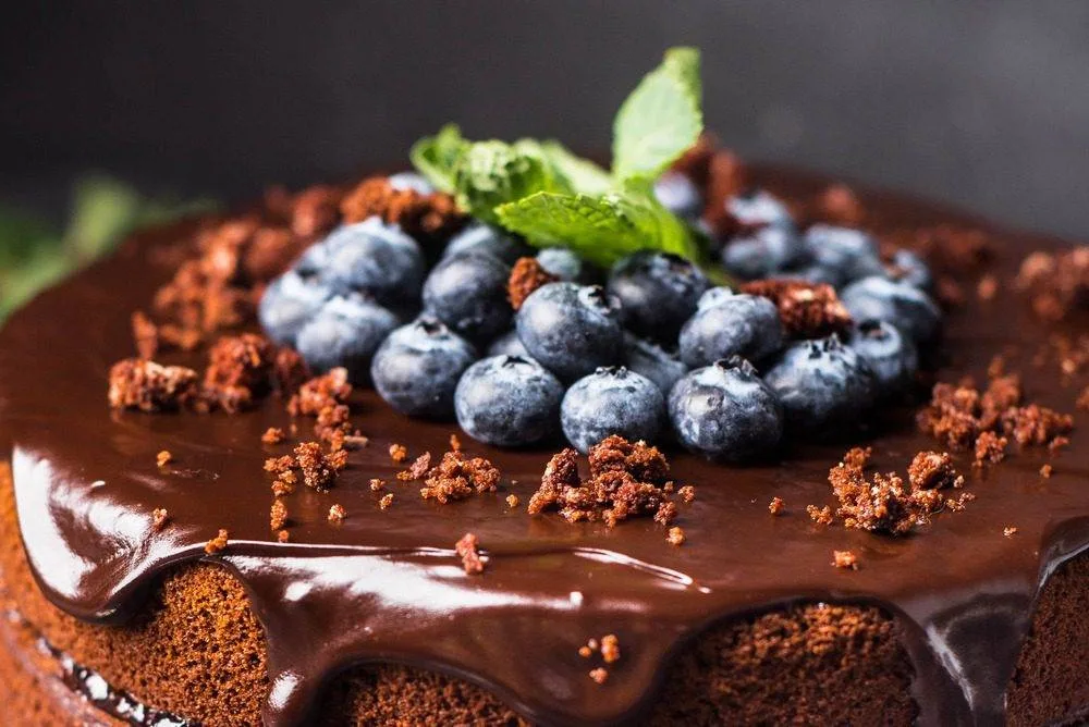 Delicious cake available as an add-on with yacht bookings in Dubai.